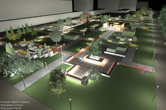 3D графика: Визуализация ArchiCAD